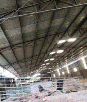 四川宜宾8成新猪场钢结构大棚，镀锌围栏，搅拌机，粉粹机等转让