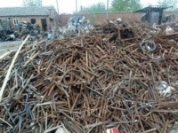 Long-term high-priced recovery of a batch of scrap iron in Yulin, Shaanxi