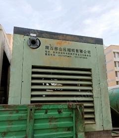 湖北武汉工程完工,132千瓦螺杆式空压机两台出售
