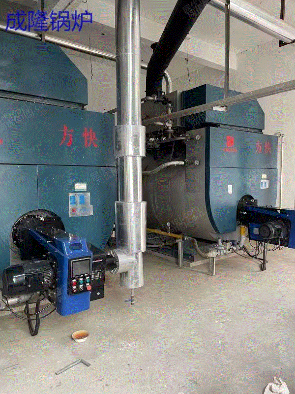 For sale: 1 2-ton square fast low nitrogen 30 gas steam boiler in May 2013