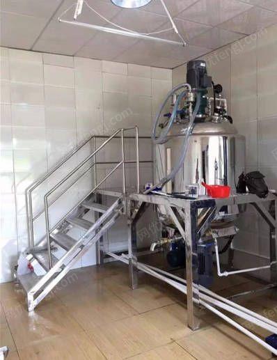 广西柳州出售真空均质乳化机、变频搅拌中和机等日化设备