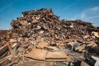 Long-term large-scale recycling of scrap steel on construction site