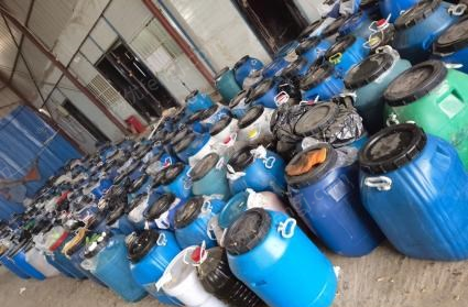 陕西西安出售50公斤60公斤25公斤55公斤塑胶桶一批