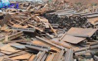 山西临汾专业回收废钢100吨