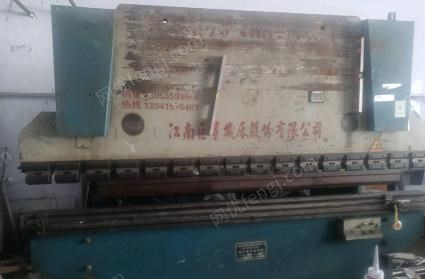 黑龙江双鸭山因更新机器，转让6成新剪板机，折弯机