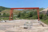江西宜春因搬厂房出售闲置5吨龙门吊，跨度19米、高8米