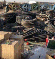 Dongying recycles a large number of waste cables