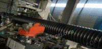山东青岛出售钢带增强波纹管设备，PE塑钢缠绕管生产线，钢带螺旋缠绕管机器