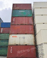 天津宝坻区海运二手集装箱集装箱出售35吨敞顶箱预定