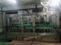 32 glass bottles containing gas beverage filling lines are on sale