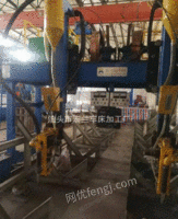 河北沧州2019年无锡洲翔钢结构设备4米龙门焊，2米组立机等9.9成新出售
