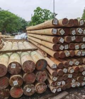 江西赣州出售防腐木，碳化木，油枕木一批