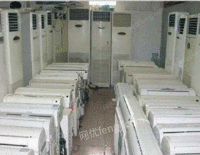 A large number of 100 waste air conditioners have been recycled for a long time in Yancheng, Jiangsu