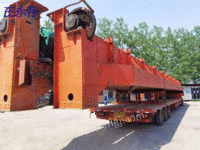 河南出售二手双梁行车 起重机 32/10吨跨度22.5米
