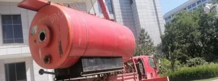 陕西延安出售2016年生产2吨热水锅炉带燃烧器6成新