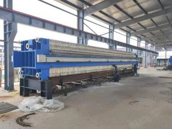 Factory in-situ treatment of second-hand 1000 flat filter press