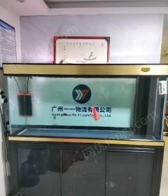 广东广州出售7成新长1.5米鱼缸，滤材设备齐全