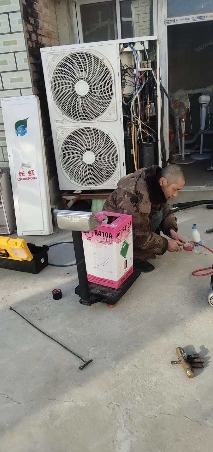 北京顺义区转让长虹空气源热泵分体机，备件