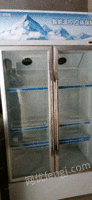 贵州铜仁出售不锈钢双开门冷藏柜，九成新，才用了几个月