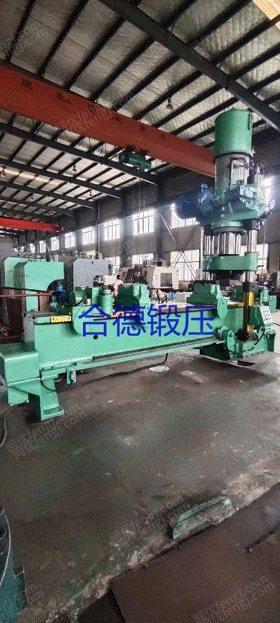 Sell second-hand 315 tons of shaft straight machines, Hefei Forging Machine Tool Plant