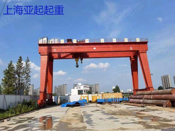 Sell second-hand 100 tons double-beam gantry crane and undertake installation and maintenance