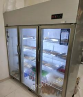 四川宜宾出售展示柜，四门冰柜，操作台,用了两个月