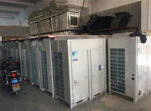 陝西省咸陽市で使用済みの中央空調機を長期間、専門的に回収