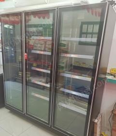 山东青岛出售风冷展示柜，生鲜柜，只用了一周近全新的