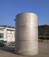 吉林吉林出售自用304不锈钢储水罐,高4.5米*宽3.0米*厚3.0