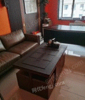 内蒙古呼伦贝尔出售办公家具 沙发茶台桌椅 会议桌