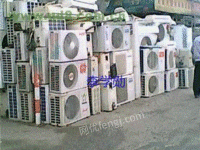 Long-term high-priced recycling of a batch of waste air conditioners in Fuzhou, Jiangxi