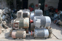 Hunan recycles a large number of waste power equipment and waste motors