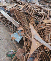 高价回收工地废钢筋 废模板 木方