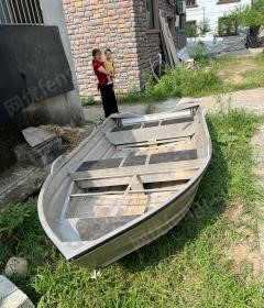 浙江杭州18hp较大功率铝合金船出售,没用几次