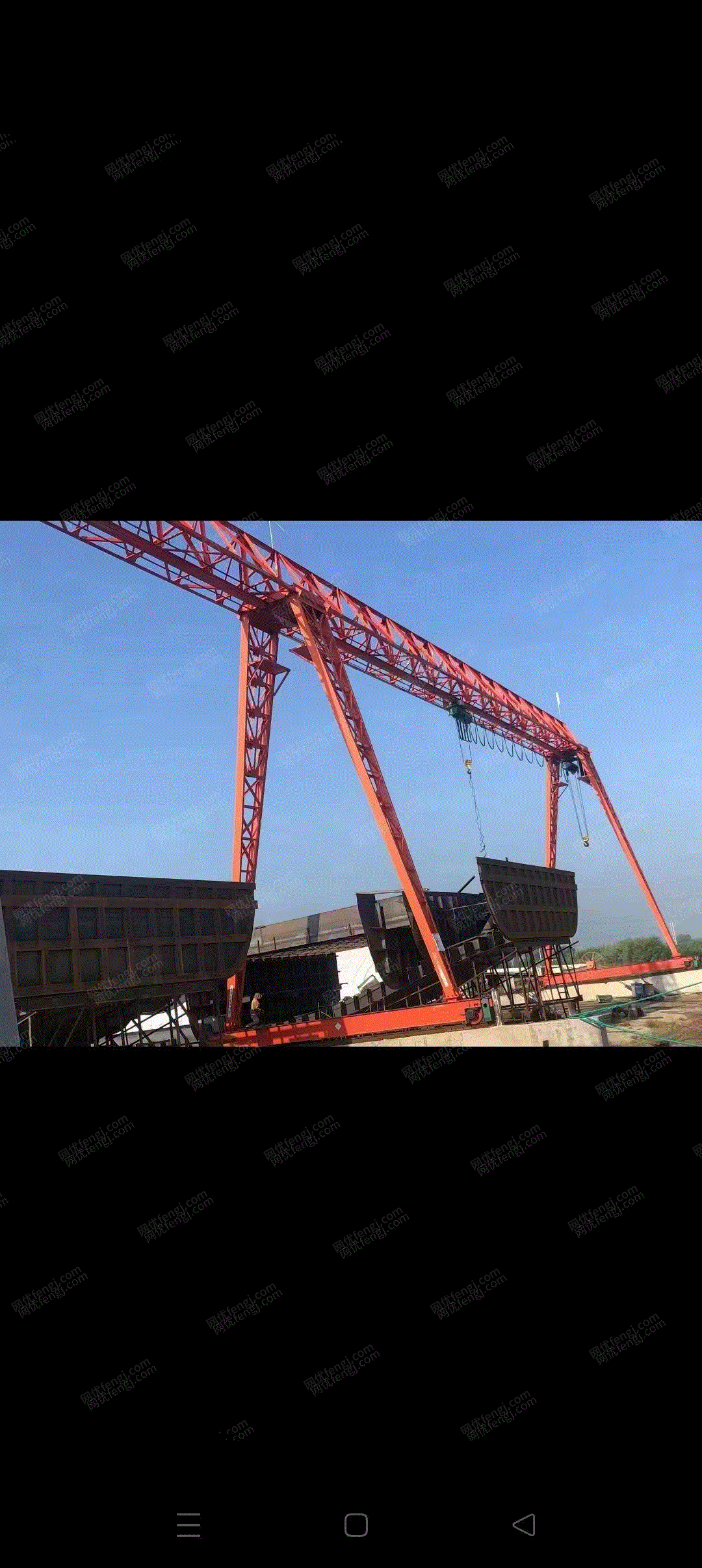 二手花架龍門吊回收