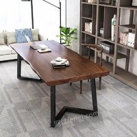 转让美式实木办公桌，尺寸200/90/75 厚5