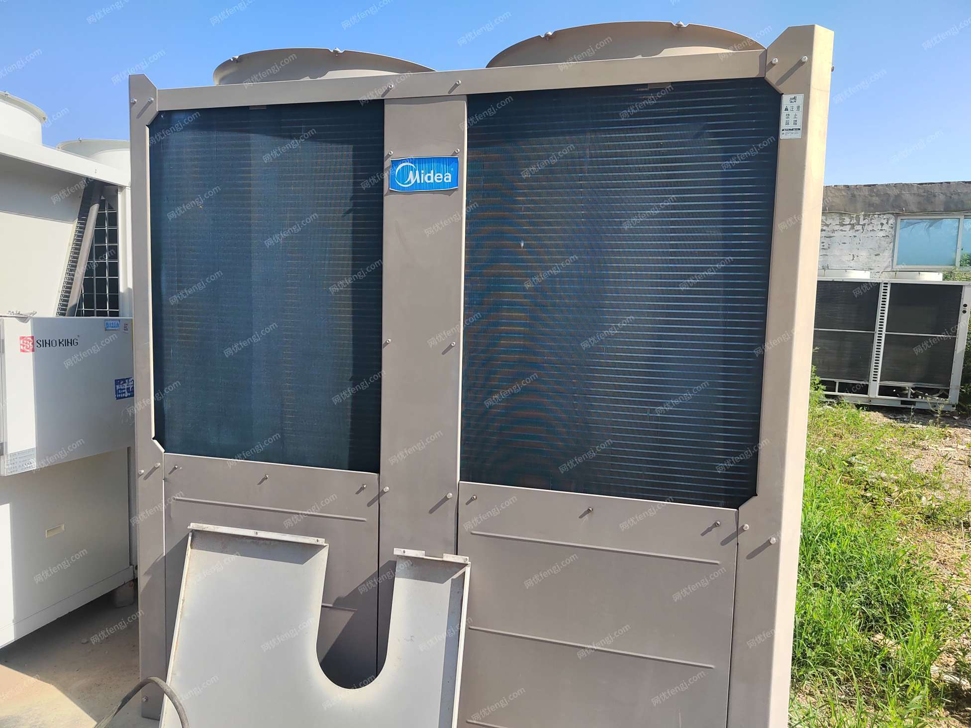 出售美的130模塊(H系列) 二手風(fēng)冷熱泵機(jī)組出售