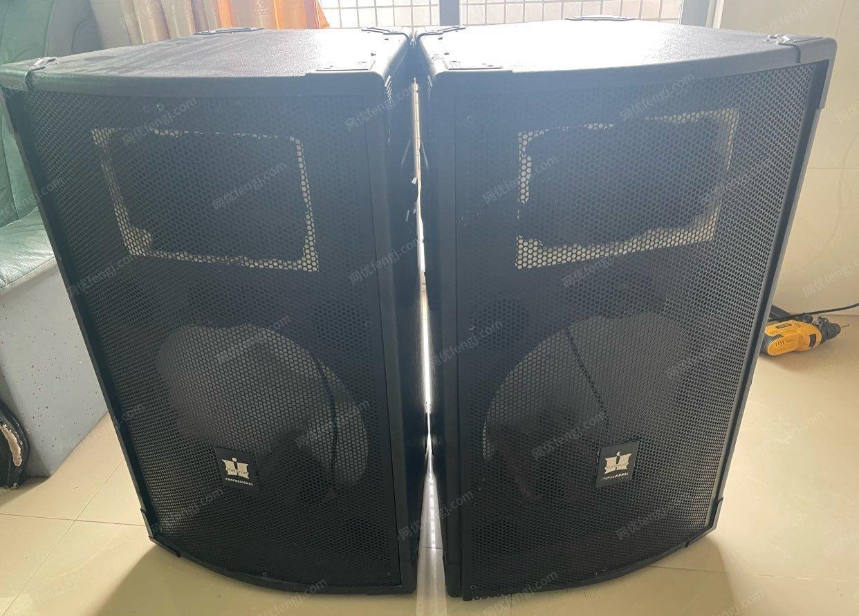广东肇庆出售单15寸专业音箱套件 低音220磁。低音炮功放