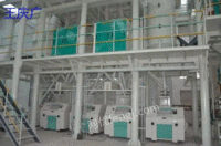 山东地区收购二手面粉成套机组 50-500吨日产