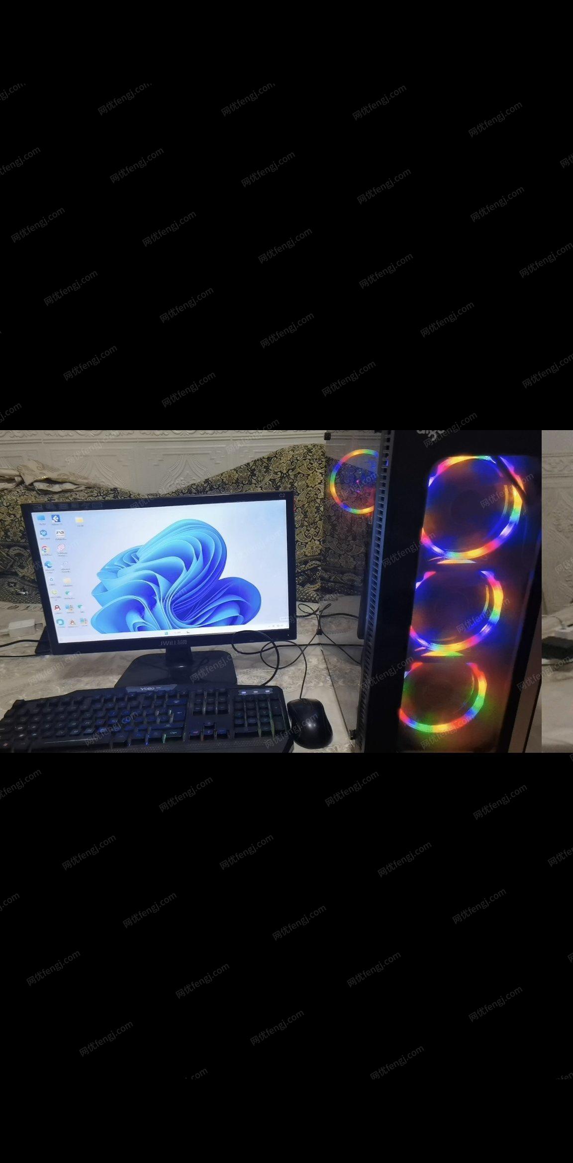 新疆喀什14寸台式电脑机出售