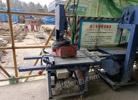 湖北武汉因工程结束，全自动切砖机出售