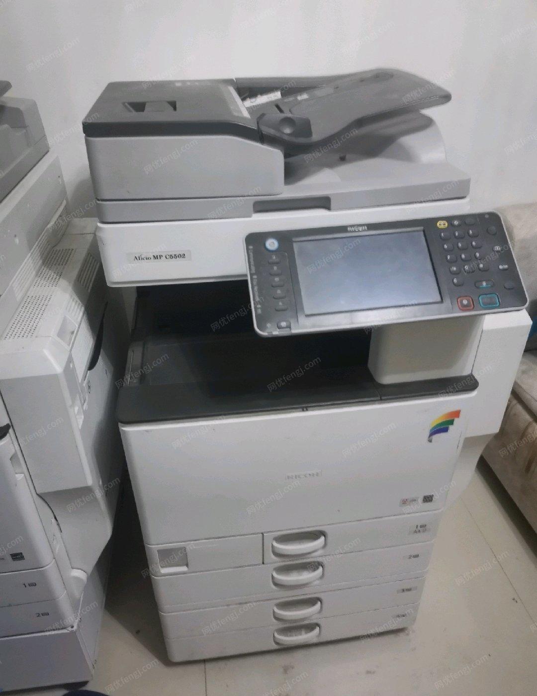 河南郑州因广告店不干了，用不着了，转让理光打印机彩色机