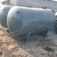 出售全新5000Ｌ/10000Ｌ卧式搪瓷储罐多台