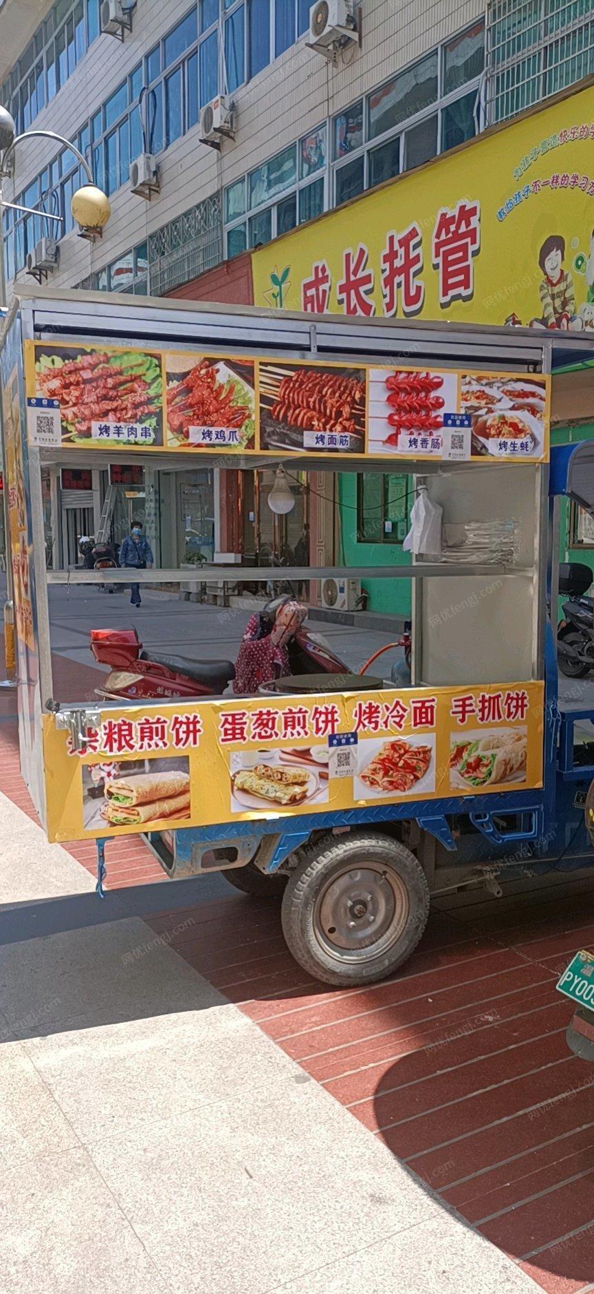 浙江温州新做的小吃三轮车便宜出售