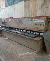 山东青岛出售6/4米,100吨/4米剪板机
