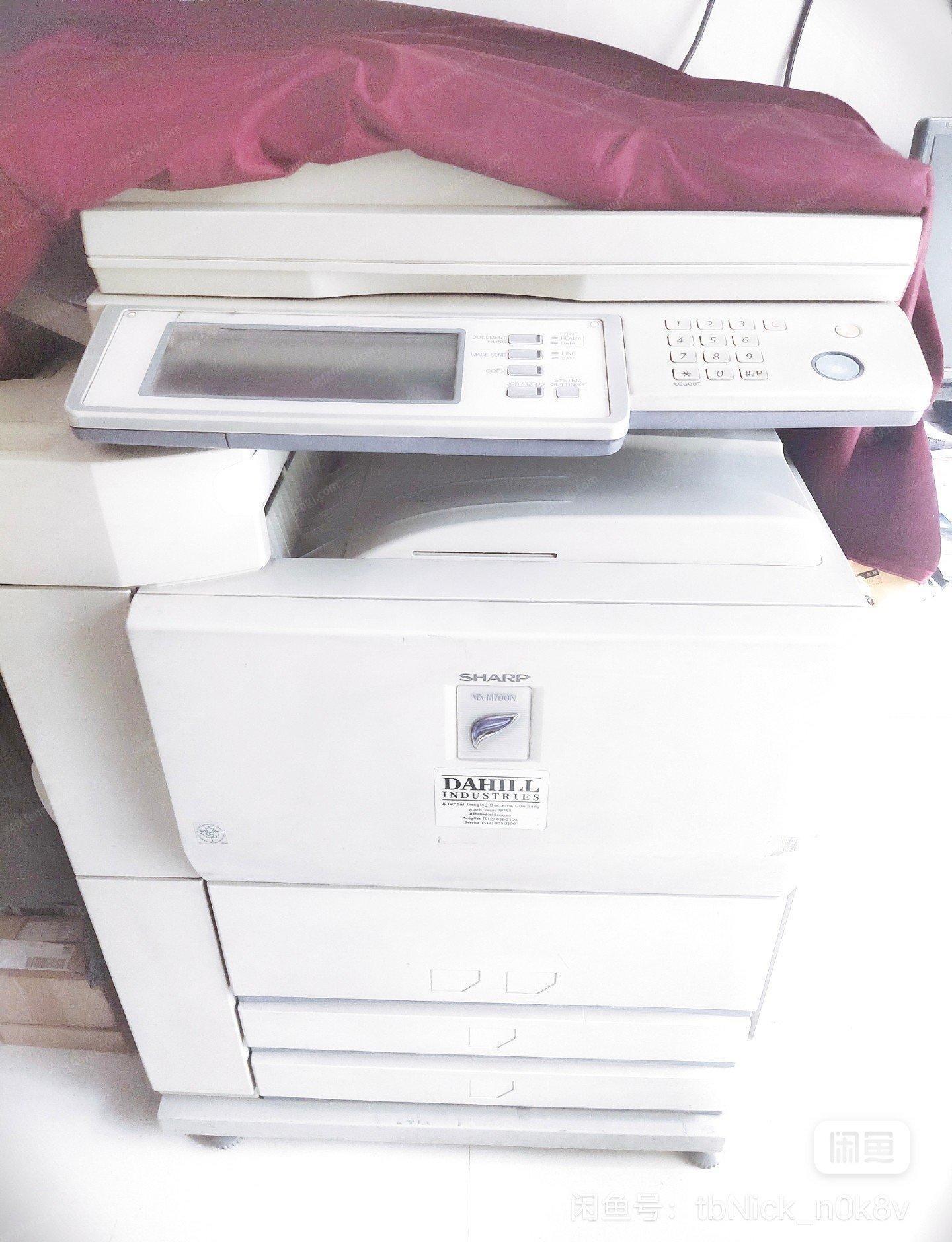 山西晋中打印店全部机器打印机，胶装机便宜处理