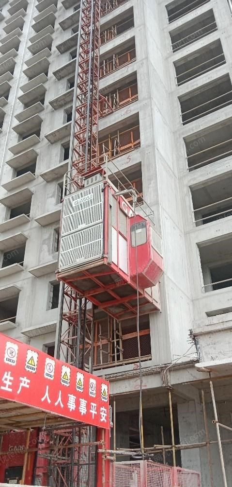 江西南昌转让五台南京高立200Kg施工电梯