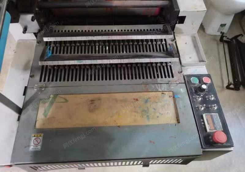 辽宁沈阳9成新两色胶印机，印刷机便宜出售