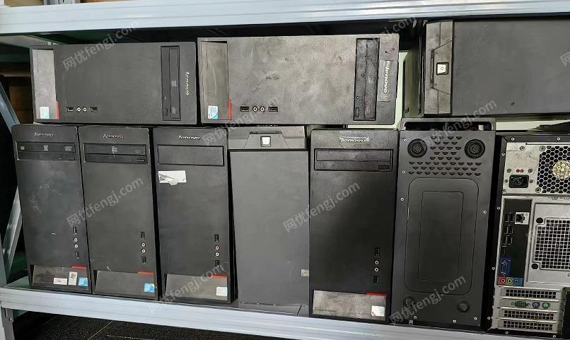 公司搬家闲置一批电脑出售，主机联想品牌机，显示器明基