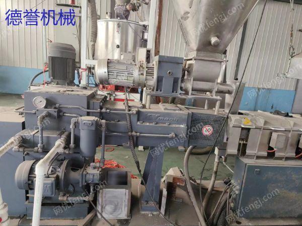 科亚63D平形双螺杆造粒机 二手造粒设备回收